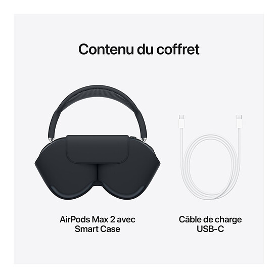 Casque Audio Apple AirPods Max 2 Minuit  - Casque sans fil - Autre vue