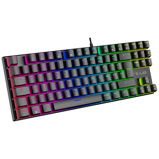 Clavier PC The G-Lab Keyz Mercury EX - Noir - Autre vue