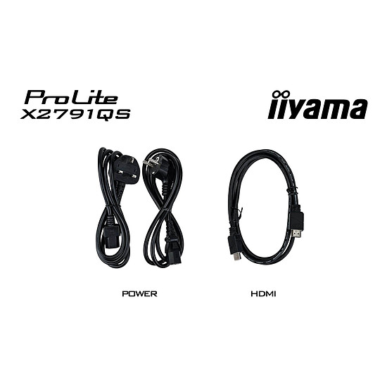 Écran PC iiyama ProLite X2791QS-B1 - Autre vue