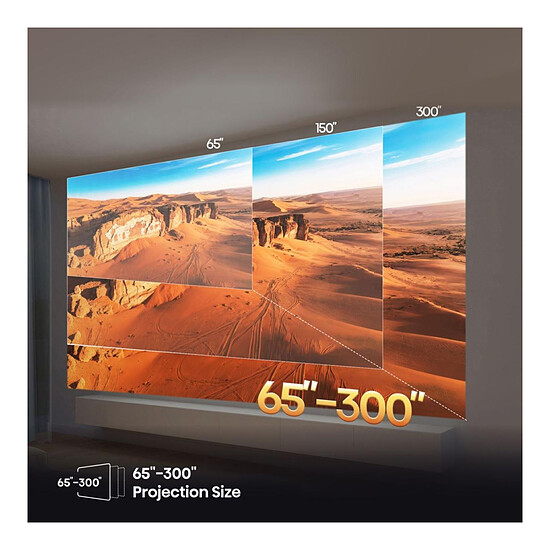 Vidéoprojecteur Hisense C3 - DLP Triple Laser UHD 4K - 2500 Lumens - Autre vue