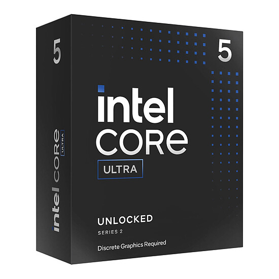Processeur Intel Core Ultra 5 250KF Plus - Version tray - Autre vue