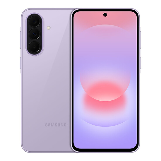 Smartphone Samsung Galaxy A37 5G (Lavande) - 128 Go - 6 Go - Autre vue