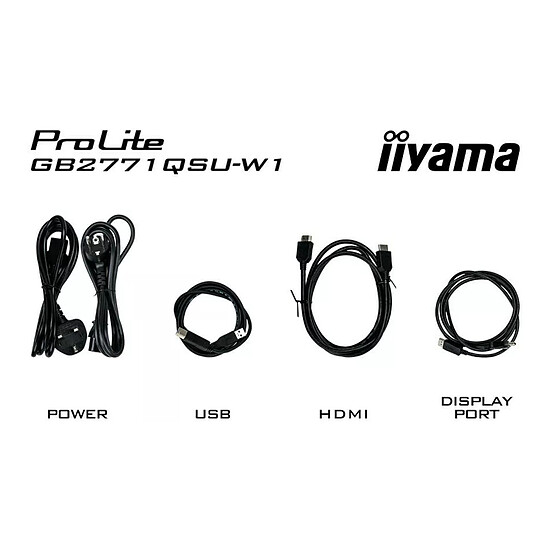 Écran PC iiyama  G-Master GB2771QSU-W1 Red Eagle - Autre vue