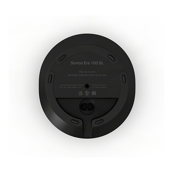 Enceinte sans fil Sonos Era 100SL Noir - Enceinte compacte  - Autre vue