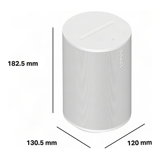 Enceinte sans fil Sonos Era 100SL Blanc - Enceinte compacte - Autre vue