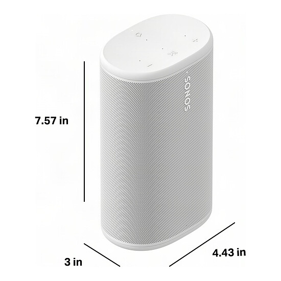 Enceinte sans fil Sonos Play Blanc - Enceinte compacte - Autre vue