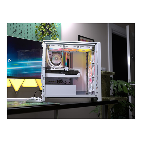 Boîtier PC Corsair Frame 4000X RS - Blanc - Autre vue