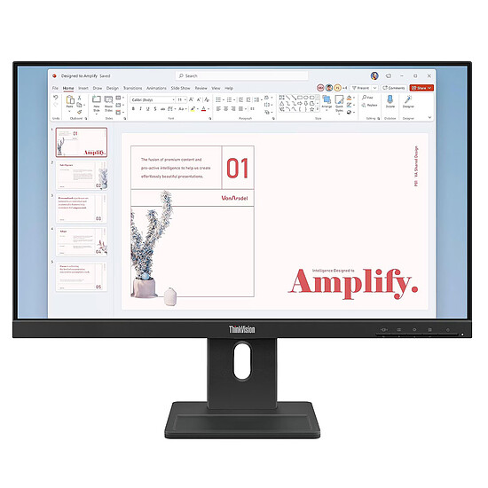 Écran PC Lenovo  ThinkVision E24-40 - Autre vue