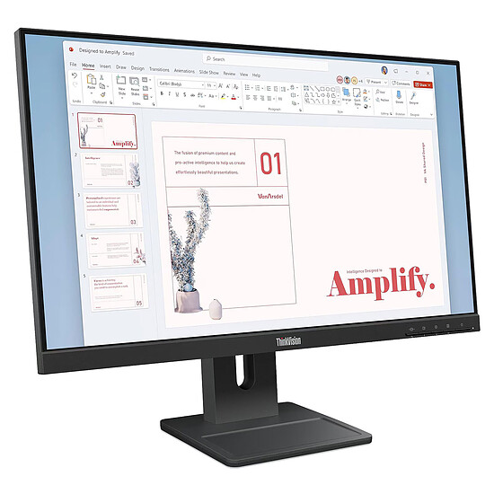 Écran PC Lenovo  ThinkVision E24-40 - Autre vue