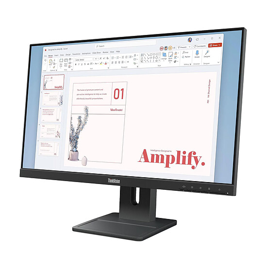 Écran PC Lenovo  ThinkVision E24-40 - Autre vue