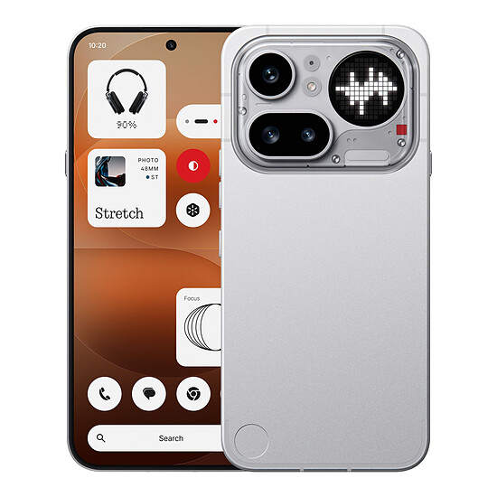 Smartphone Nothing Phone (4a) Pro (Silver) 256 Go - Autre vue