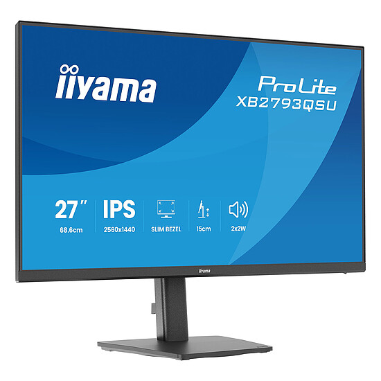 Écran PC iiyama  ProLite XB2793QSU-B1 - Autre vue