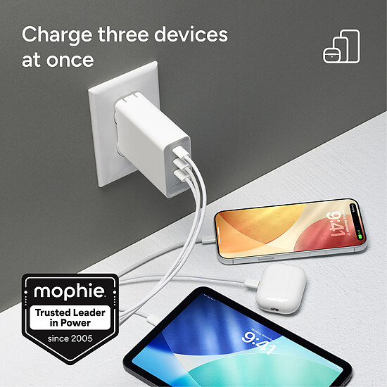 Chargeur Mophie Speedport 140 USB-C GaN Wall Adapter 140W - Autre vue