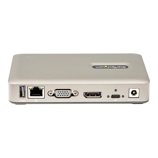 Station d'accueil PC portable StarTech.com Station d'accueil universelle USB-C avec Ethernet DisplayPort et Power Delivery 65 W - Autre vue