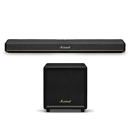 Barre de son Marshall Heston 60 + Heston Sub 200 (Noir) - Autre vue