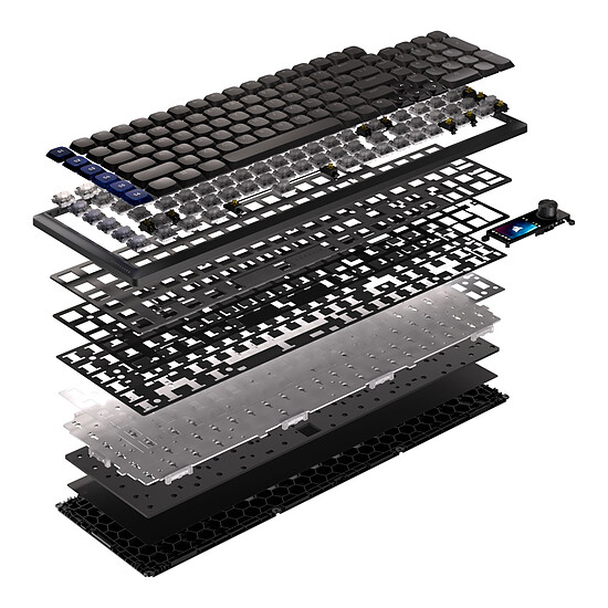 Clavier PC Corsair Gaming Vanguard Air 99 Wireless -  Noir - Autre vue