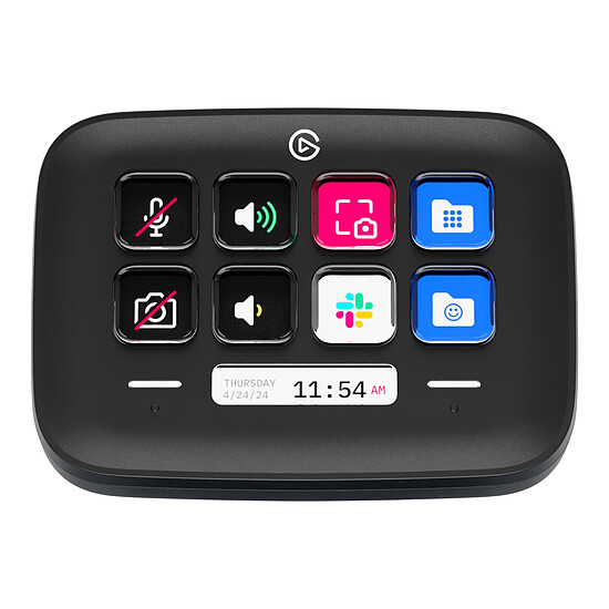 Accessoires streaming Elgato Stream Deck Neo - Noir - Autre vue