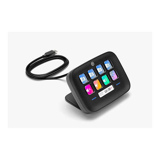 Accessoires streaming Elgato Stream Deck Neo - Noir - Autre vue