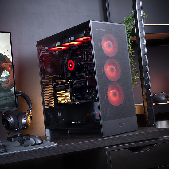 PC de bureau PC Gamer Bahamut - Win11 installé (version d'essai) - Autre vue