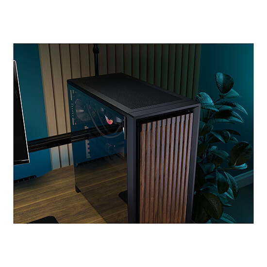 Boîtier PC Corsair Frame 4000D RS Wood - Noir    - Autre vue