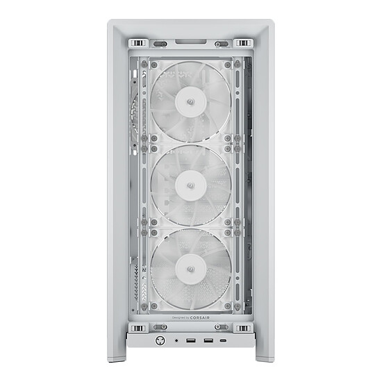 Boîtier PC Corsair Frame 4000D RS Wood - Blanc - Autre vue