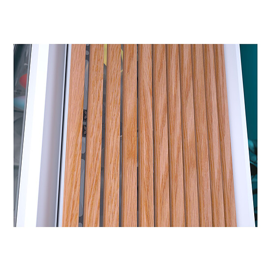 Boîtier PC Corsair Frame 4000D RS Wood - Blanc - Autre vue