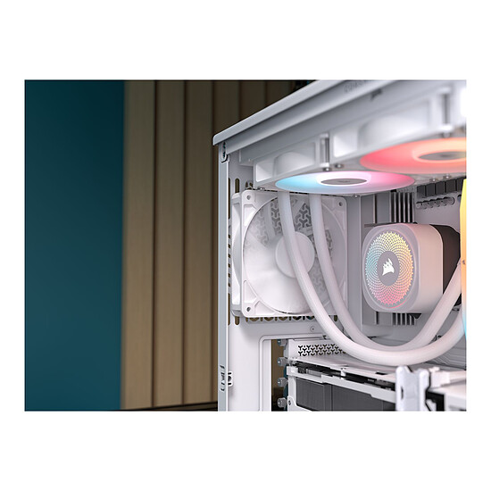 Boîtier PC Corsair Frame 4000D RS Wood - Blanc - Autre vue