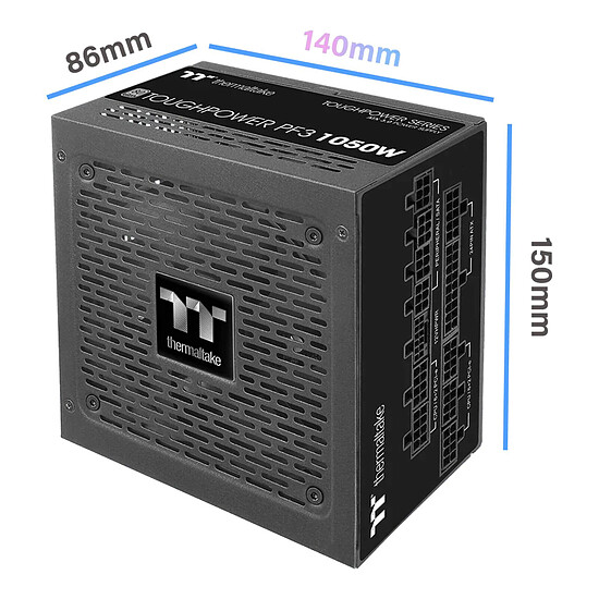 Alimentation PC Thermaltake TOUGHPOWER PF3 1050W - Platinum - Autre vue