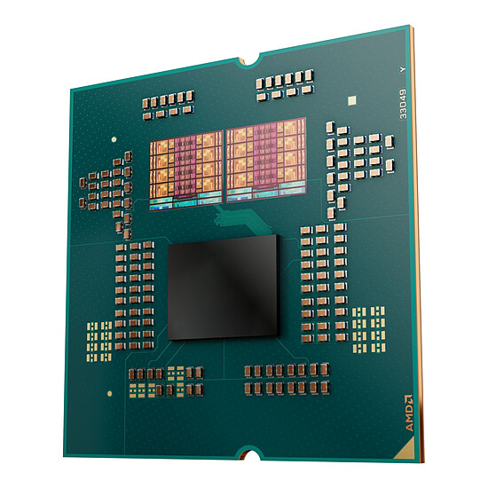 Processeur AMD Ryzen 9 9950X3D2 - Version tray - Autre vue