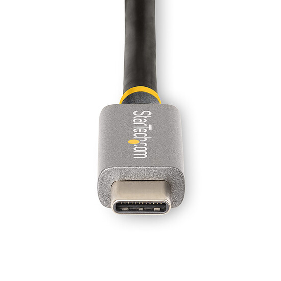 Câble USB StarTech.com Câble USB4, USB-C, 40 Gbps 8K 120Hz/4K 240Hz, ThunderBolt 4/3 avec Power Delivery 100W - M/M - 1 m - Autre vue