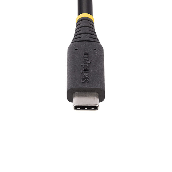 Câble USB StarTech.com Câble USB4, USB-C, 40 Gbps 8K 120Hz/4K 240Hz, ThunderBolt 4/3 avec Power Delivery 240W - M/M - 1 m - Autre vue
