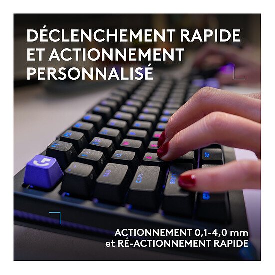 Clavier PC Logitech G G512 X 98 - Noir  - Autre vue