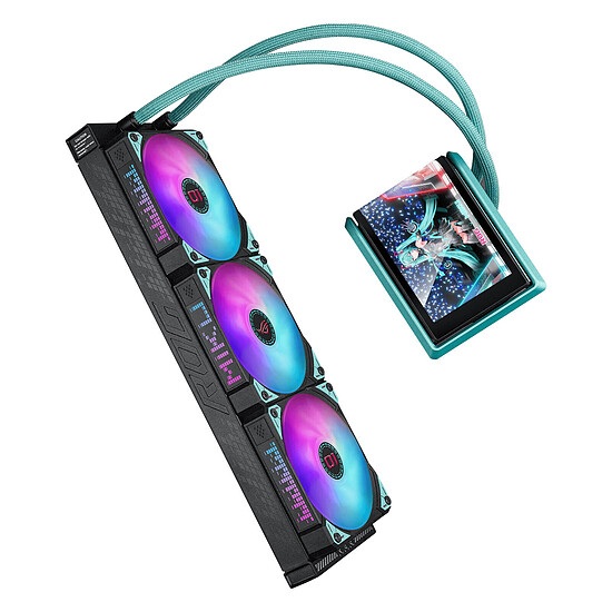 Watercooling AIO ASUS ROG Ryuo IV 360 ARGB Hatsune Miku Edition - Autre vue