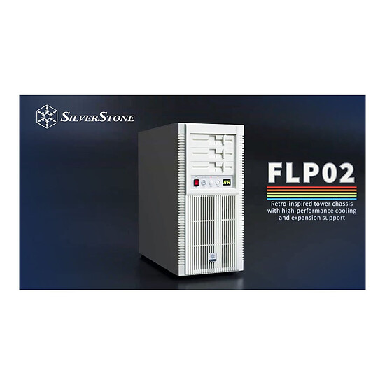 Boîtier PC SilverStone FLP02 - Beige - Autre vue
