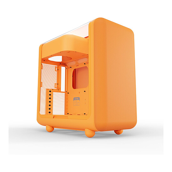 Boîtier PC Hyte X50 TG - Orange - Autre vue