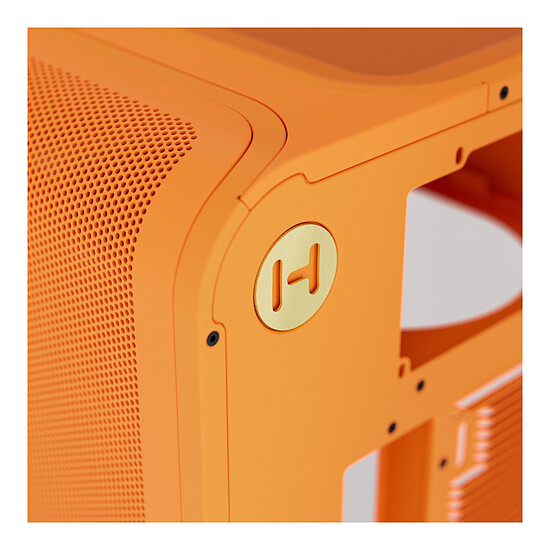 Boîtier PC Hyte X50 TG - Orange - Autre vue