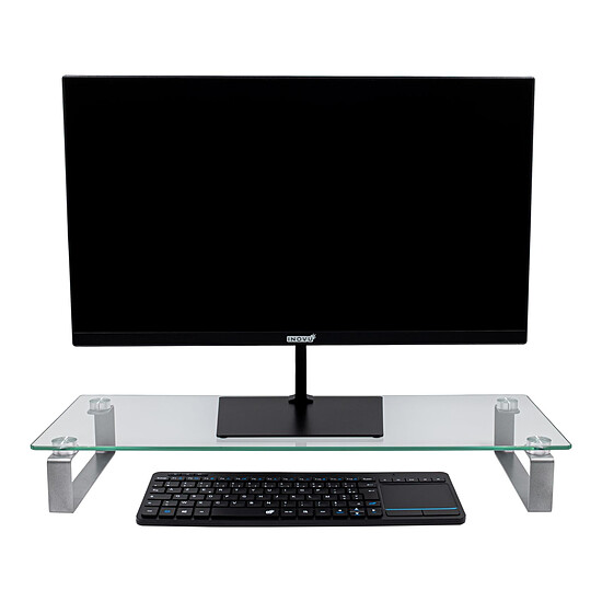 Bras & support écran PC INOVU Support écran verre trempé et acier - Autre vue