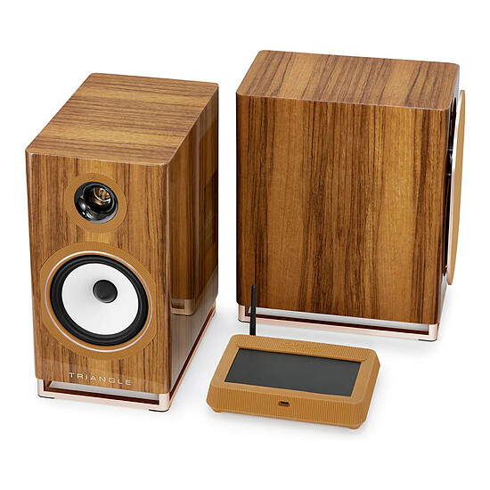 Enceintes HiFi / Home-Cinéma Triangle Capella 2 - Chêne (la paire) - Autre vue
