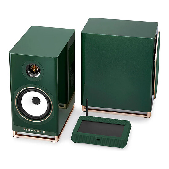 Enceintes HiFi / Home-Cinéma Triangle Capella 2 - Vert Anglais (la paire) - Autre vue