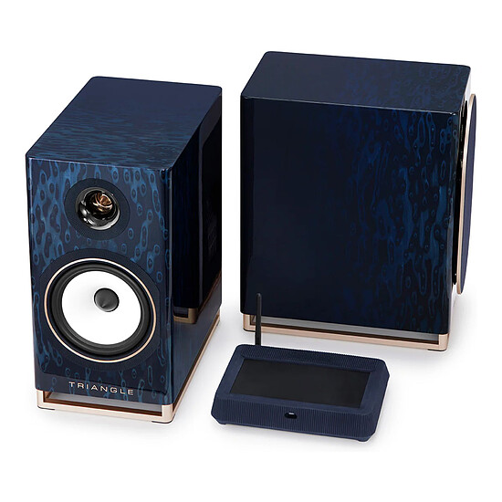 Enceintes HiFi / Home-Cinéma Triangle Capella 2 - Bleu Astral (la paire) - Autre vue