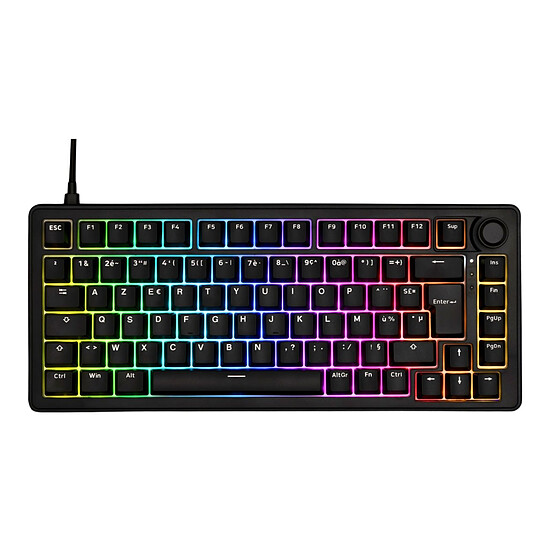 Clavier PC The G-Lab Keyz Elite 300 HE - Noir - Autre vue