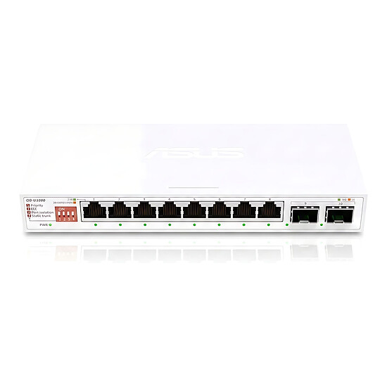 Switch et Commutateur ASUS QG-U1080 avec SFP+ 10G - Autre vue