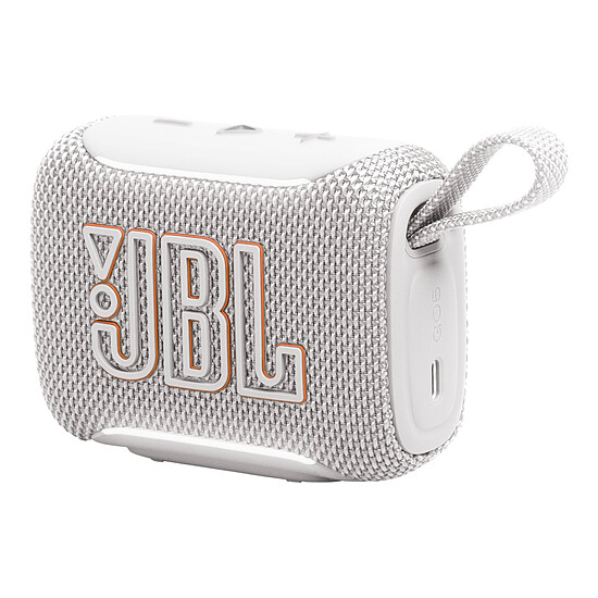 Enceinte sans fil JBL Go 5 Blanc  - Enceinte portable - Autre vue