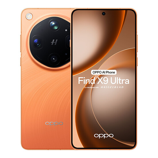 Smartphone OPPO FIND X9 Ultra 5G (Orange Canyon) - 512 Go - 12 Go - Autre vue