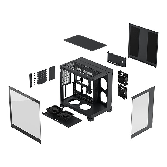 Boîtier PC Fractal Design Pop 2 Vision - Noir - Autre vue