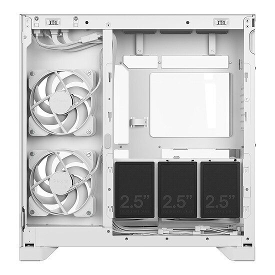 Boîtier PC Fractal Design Pop 2 Vision RGB - Blanc - Autre vue