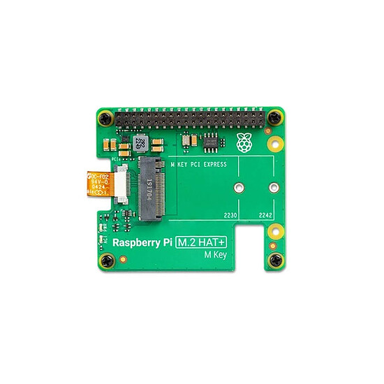Accessoires Raspberry Pi Raspberry Pi 5 M.2 HAT+ - Autre vue
