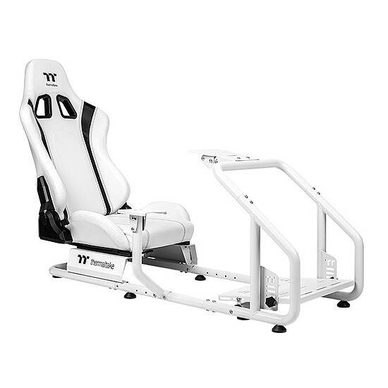 Cockpit / Siège de simracing Thermaltake GR300 - Blanc - Autre vue