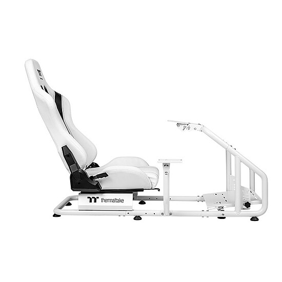 Cockpit / Siège de simracing Thermaltake GR300 - Blanc - Autre vue