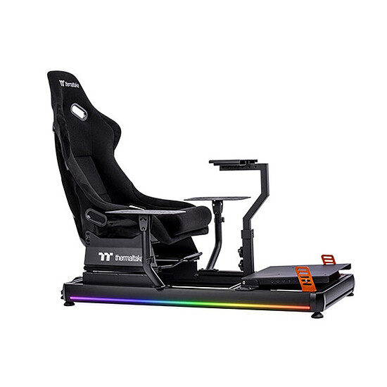 Siège de simulation de vol Thermaltake GF500 - Noir - Autre vue